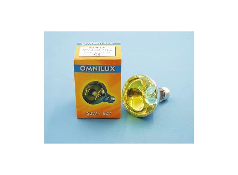 Omnilux R80 230V/60W E-27 yellow